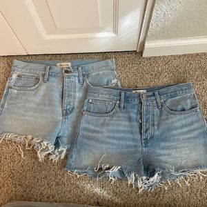 Madewell Relax Fit Denim Shorts